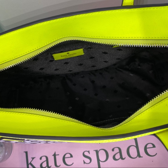 ♠️🌟Kate Spade🌟♠️Hollie Geo Clover Large Tote - Picture 7 of 8